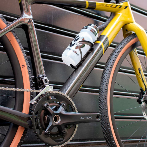 Bicicleta personalizada SCOTT Addict Gravel Tuned HMX PRETO AMARELO 49