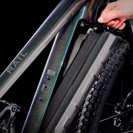 Bici elettrica TREK Rail 7 Gen 3 2024 VIOLA S