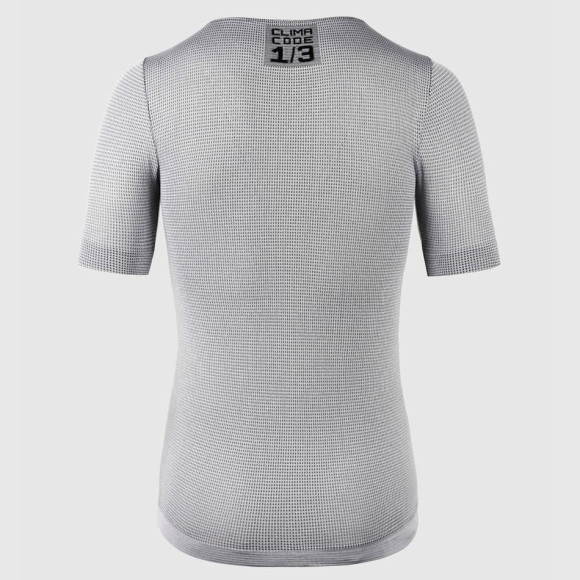 ASSOS Camiseta SS Skin Layer P1 2024 CINZA XSS