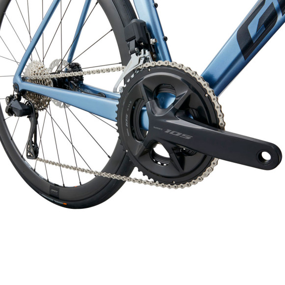 GIANT TCR Advanced 0 Pro Compact 2024 Bike BLUE XS