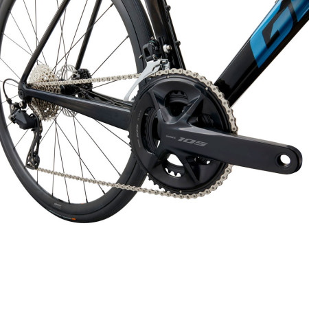Bicicleta GIANT TCR Advanced 2 Pro Compact 2025 PRETO M