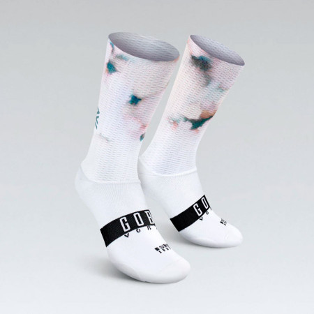 GOBIK Chaussettes Mixte Vortex 2024 BLANC SM