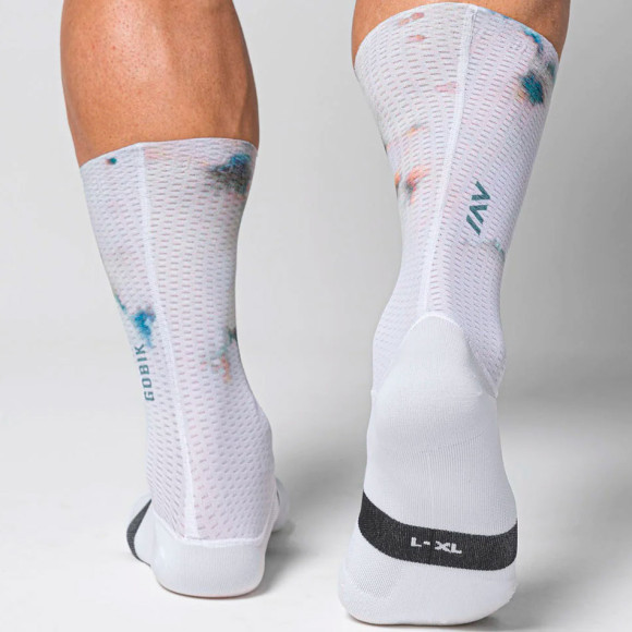 GOBIK Vortex Unisex Socks 2024 WHITE LXL