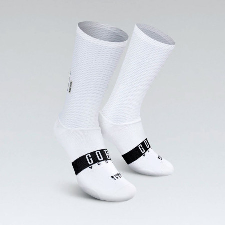 GOBIK Chaussettes Mixte Vortex 2024 BLANC SM