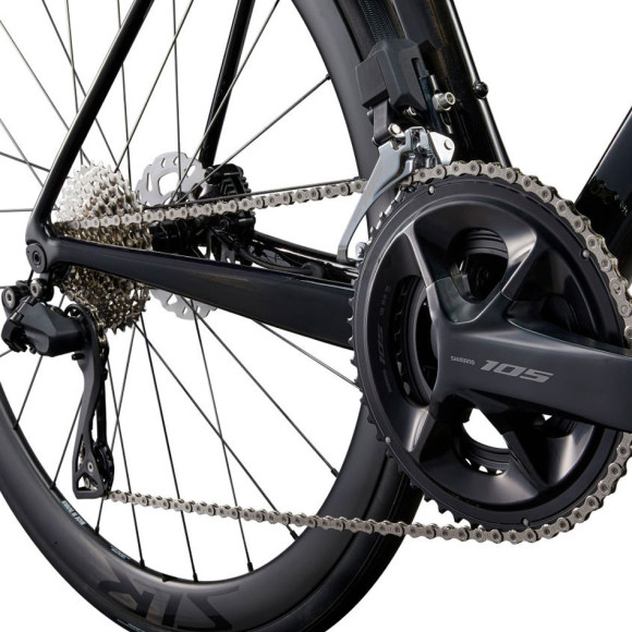 Bicicletta GIANT TCR Advanced Pro 1 Di2 2025 NEGRO M