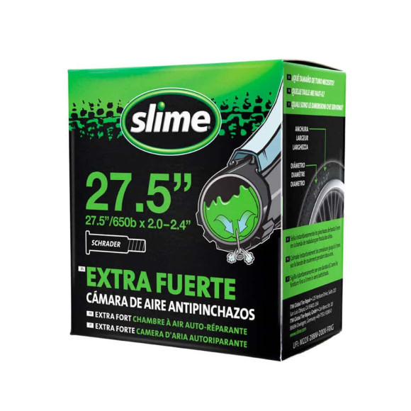 SLIME anti-puncture tube 27.5 Schrader valve 