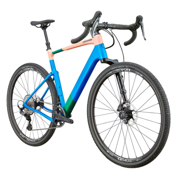 Bicicleta CANNONDALE Topstone Carbon Lefty 2 nova VERDE S