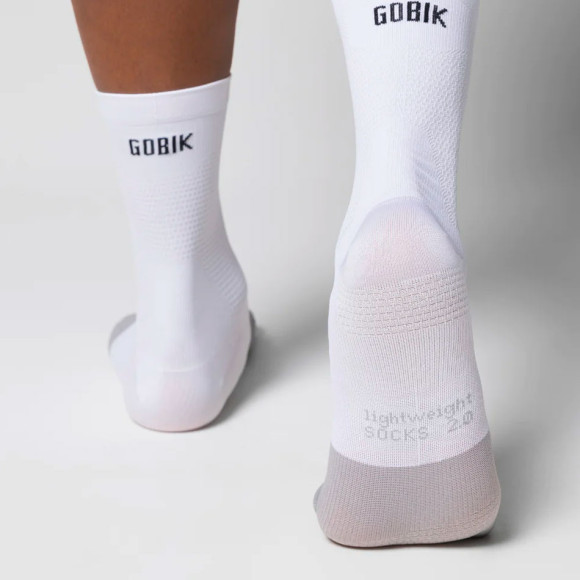 GOBIK Lightweight 2.0 unisex socks 2024 WHITE M