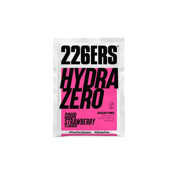 Bebida Hipotónica 226ERS Hydrazero 75g Monodosis fresa ácida 