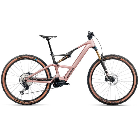 Bicicleta eléctrica ORBEA Rise SL M10 630 Wh 2025 ROSA NEGRO XL