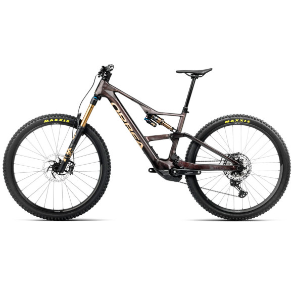 ORBEA Rise LT M10 420 Wh 2025 electric bicycle BLACK ROSE M