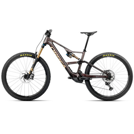 ORBEA Rise LT M10 420 Wh 2025 electric bicycle BLACK ROSE M