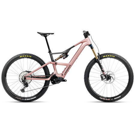 Bicicleta eléctrica ORBEA Rise LT M10 630 Wh 2025 ROSA NEGRO M