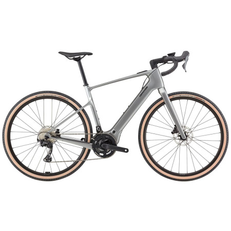 Bicicletta elettrica CANNONDALE Synapse Neo All Road 2 ARGENTO L