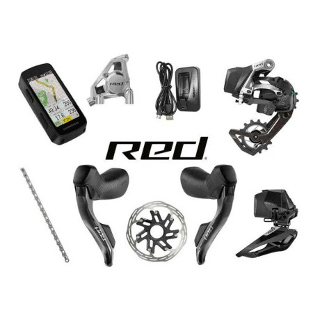 Gruppo SRAM Red E-Tap AXS E1 2x12 HRD FM 