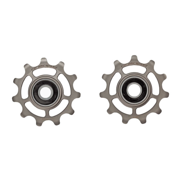 CERAMICSPEED Shimano 12s 9250 8150 7150 Polias revestidas de titânio 