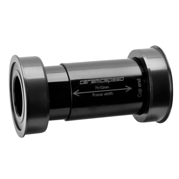 Eixo pedaleiro CERAMICSPEED EVO386 Shimano preto 