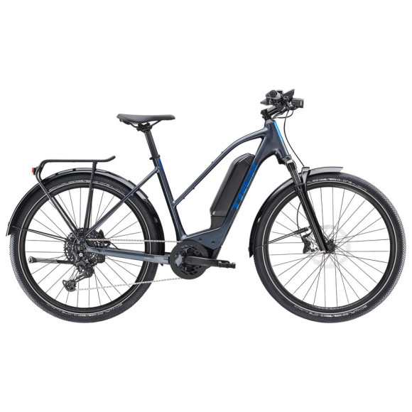 Bicicleta elétrica TREK Allant+ 6 Stagger 545 Wh 2025 CINZA M