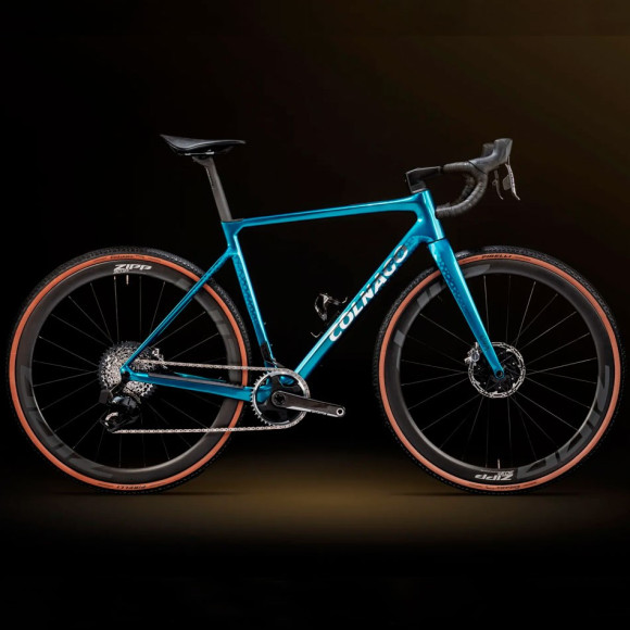 Bicicletta COLNAGO G4-X Rival XPLR Fulcrum Rapid Rossa 900 DB AZUL M