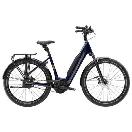 Bicicleta elétrica TREK District+ 5 Lowstep 800 Wh 2025 BEGE L