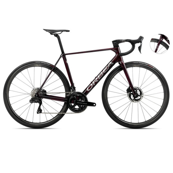 Bicicleta ORBEA Orca M10iLTD PWR 2025 GRANATE 47