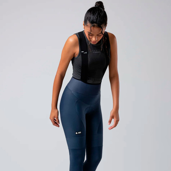 Collants à bretelles longs GOBIK Absolute 7.0 K9 pour femmes 2025 VERT XS