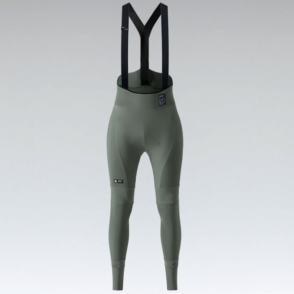 Collants à bretelles longs GOBIK Absolute 7.0 K9 pour femmes 2025 VERT XS