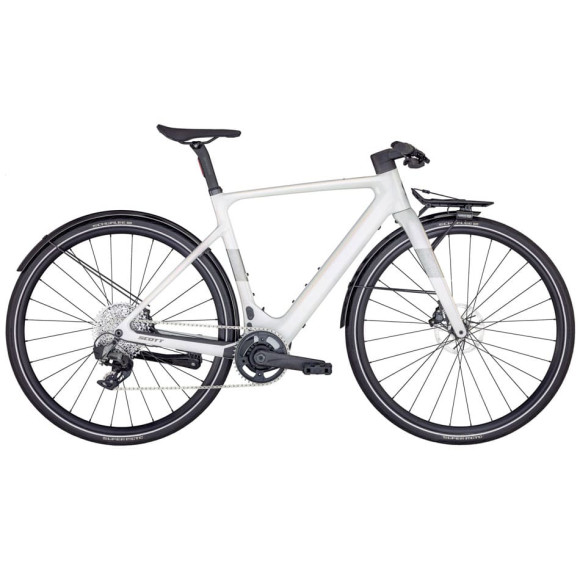 SCOTT Silence Eride 2025 Electric Bike WHITE 