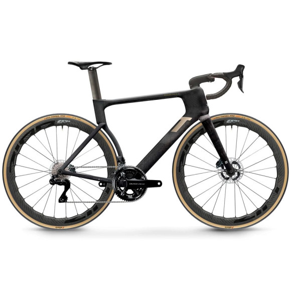 Bici 3T Strada Italia Dura-Ace Di2 2x12 ZIPP 353 NSW Project X 2025 NEGRO 48