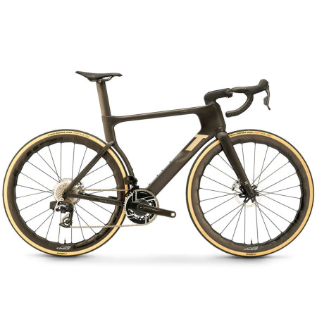 Vélo 3T Strada Italia Red E1 AXS 2x12 Zipp 353 NSW Project X 2025 LE NOIR 48
