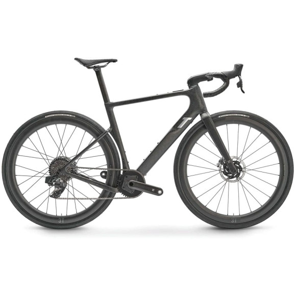 Vélo électrique 3T Racemax BOOST Italia Superlight Red AXS 1x12 Discus 40 45 2025 LE NOIR 51