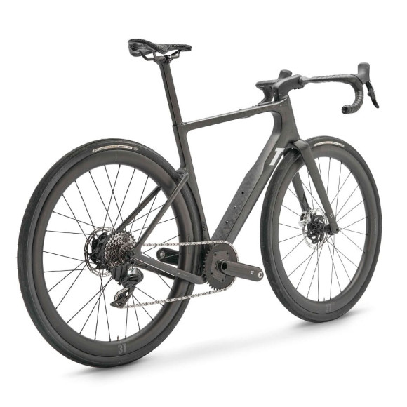 Vélo électrique 3T Racemax BOOST Italia Superlight Red AXS 1x12 Discus 40 45 2025 LE NOIR 51