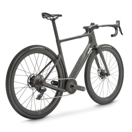 Vélo électrique 3T Racemax BOOST Italia Superlight Red AXS 1x12 Discus 40 45 2025 LE NOIR 51