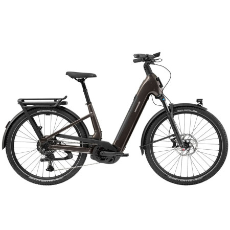 Bicicleta eléctrica CANNONDALE Tesoro 1 Low Step Thru 2025 NEGRO M