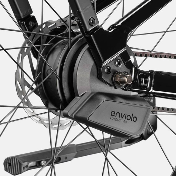 Bicicletta elettrica CANNONDALE Tesoro Automatiq Low Step Thru VERDE XL