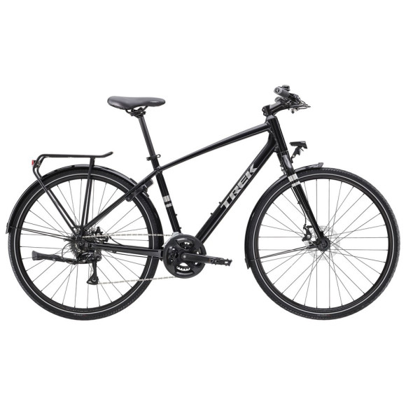 Bicicletta attrezzata TREK Verve 1 2025 NEGRO L