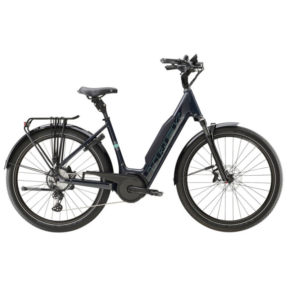 Bicicleta elétrica TREK Verve+ 5 Lowstep 800 Wh 2025 CINZA L