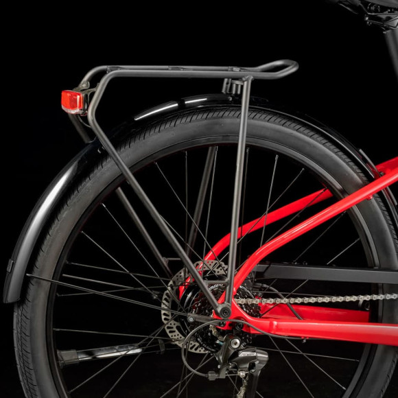 Vélo électrique TREK Verve+ 1 Lowstep LT 2025 ROUGE L