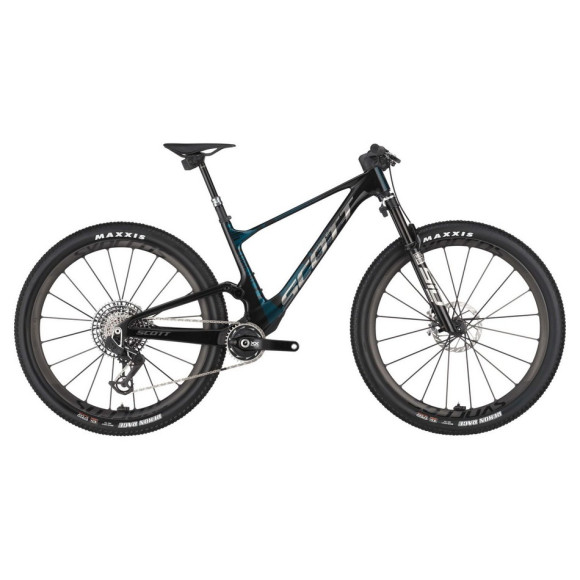 Bicicleta SCOTT Spark RC SL 2025 NEGRO VERDE S