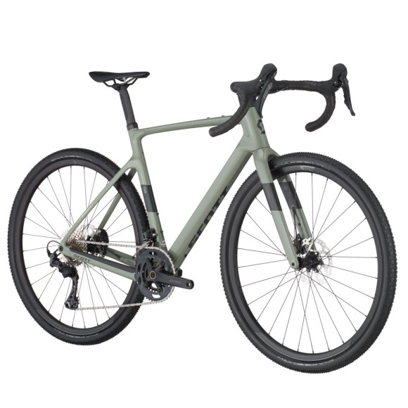 Bicicletta SCOTT Addict Gravel 50 2025 OLIVA M