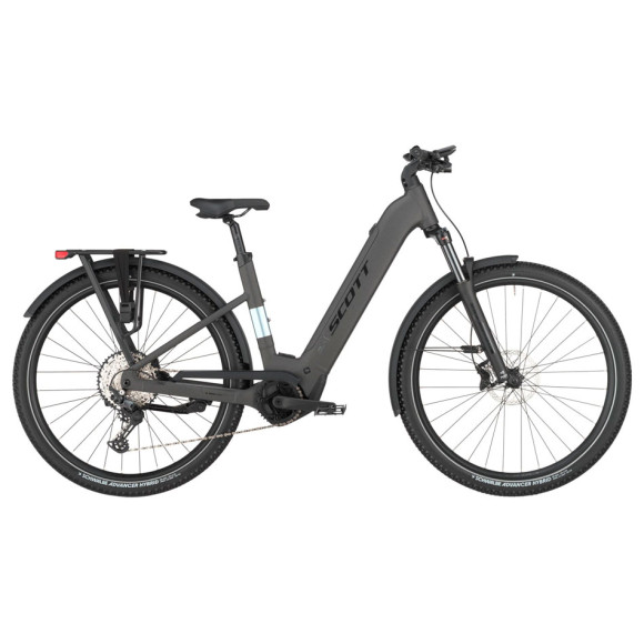 Bicicletta elettrica SCOTT Axis 20 Wave 2025 ANTRACITE S