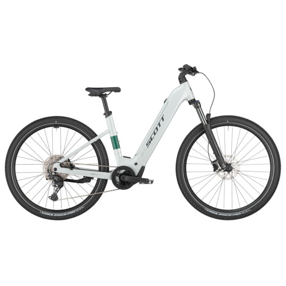 Bicicleta elétrica SCOTT Axis 30 Wave 2025 CINZA S