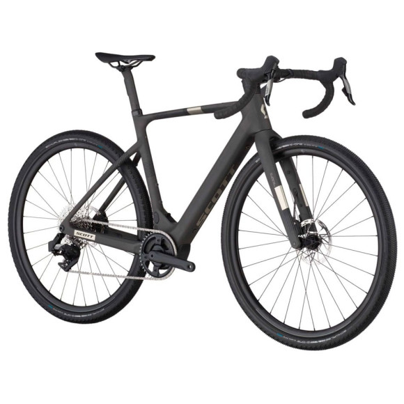 Bicicletta elettrica SCOTT Solace Gravel 30 2025 NEGRO L