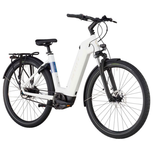 Bicicletta elettrica SCOTT Sub 40 Belt Wave 2025 OLIVA M