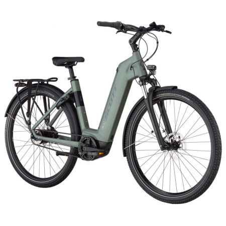 Bicicletta elettrica SCOTT Sub 40 Belt Wave 2025 OLIVA M