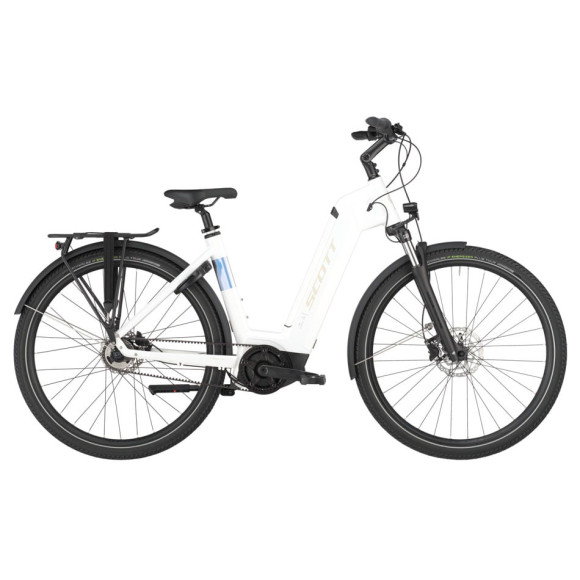 Bicicletta elettrica SCOTT Sub 40 Belt Wave 2025 OLIVA M