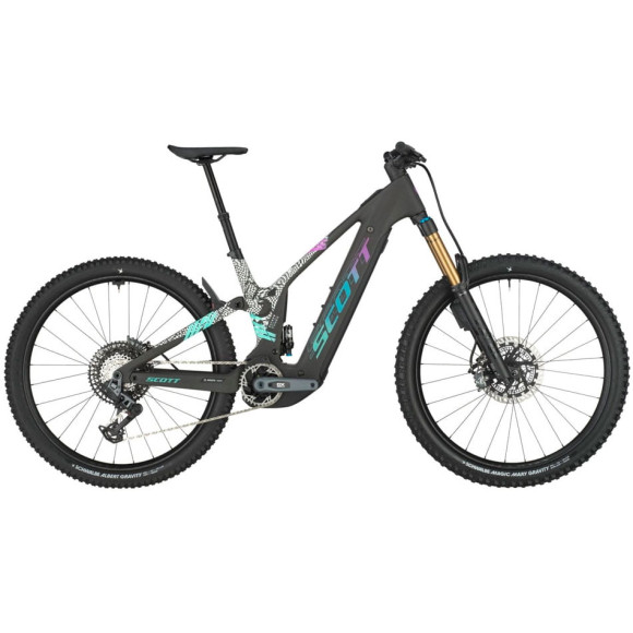 Bici elettrica SCOTT Patron ST 900 Tuned 2025 NEGRO S