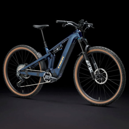 TREK Powerfly FS+ 8 Gen 4 2025 electric bike BLACK RED S