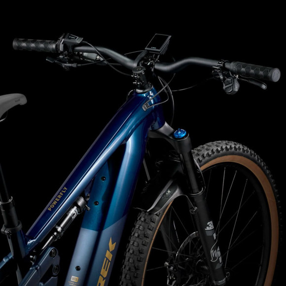 Bicicletta elettrica TREK Powerfly FS+ 8 Gen 4 2025 NERO ROSSO S