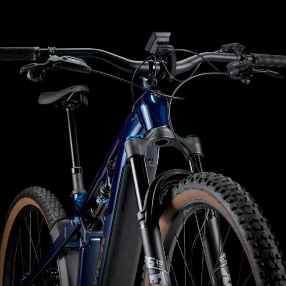 Bicicletta elettrica TREK Powerfly FS+ 8 Gen 4 2025 NERO ROSSO S